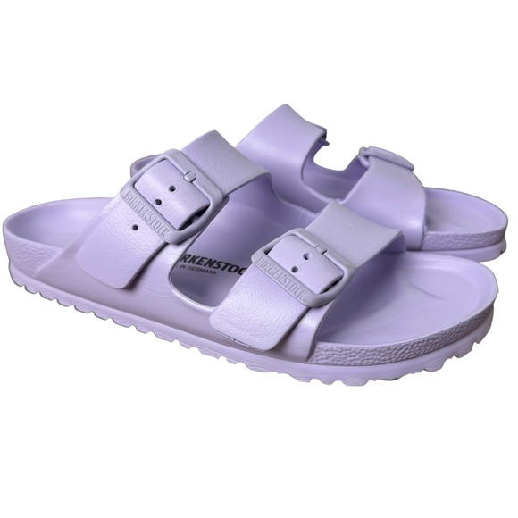 Birkenstock Shoes - Birkenstock Arizona Essentials EVASandals Purple Lilac Women 39 L8 M6 Waterproof